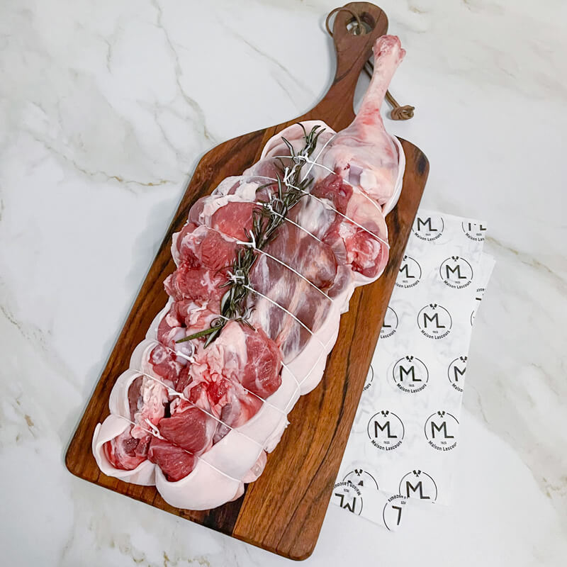 Gigot d'Agneau des Prés Salés préparé (Os coulé)