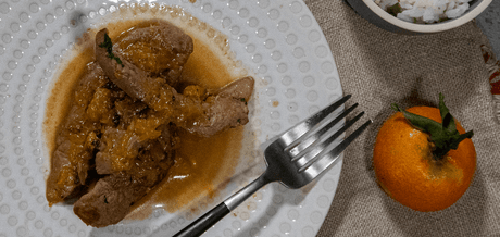 Aiguillettes de Canard aux clémentines