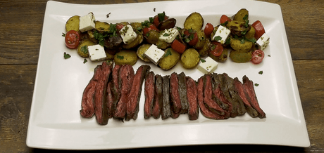 Hampe de Boeuf au Barbecue Tranchée