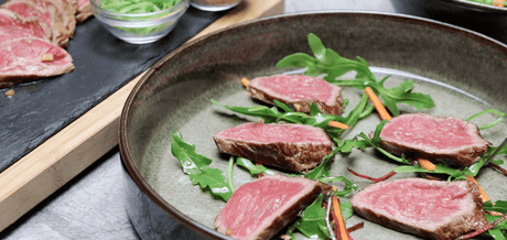Noix de Bouf façon tataki tranchée