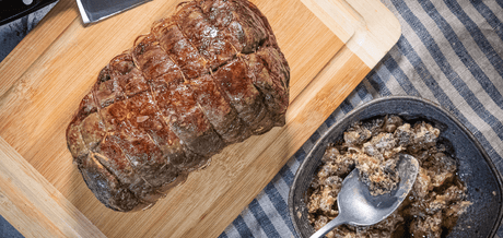 Rôti de Boeuf aux morilles