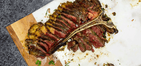 T-Bone assaisonné à la plancha