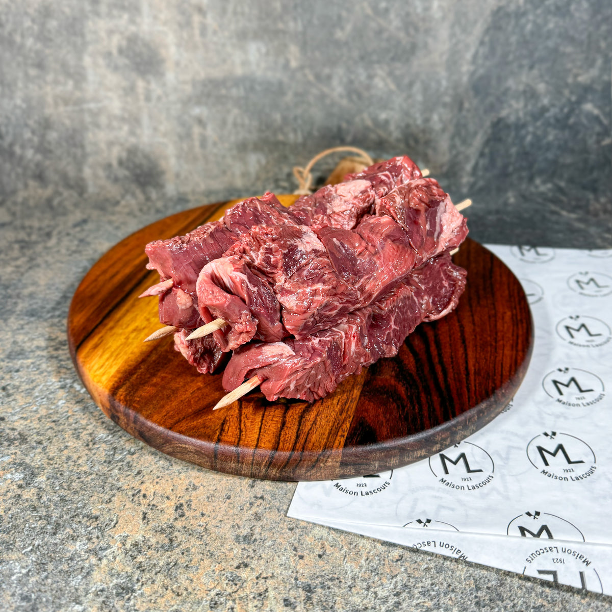 Brochette d'Onglet de Bœuf