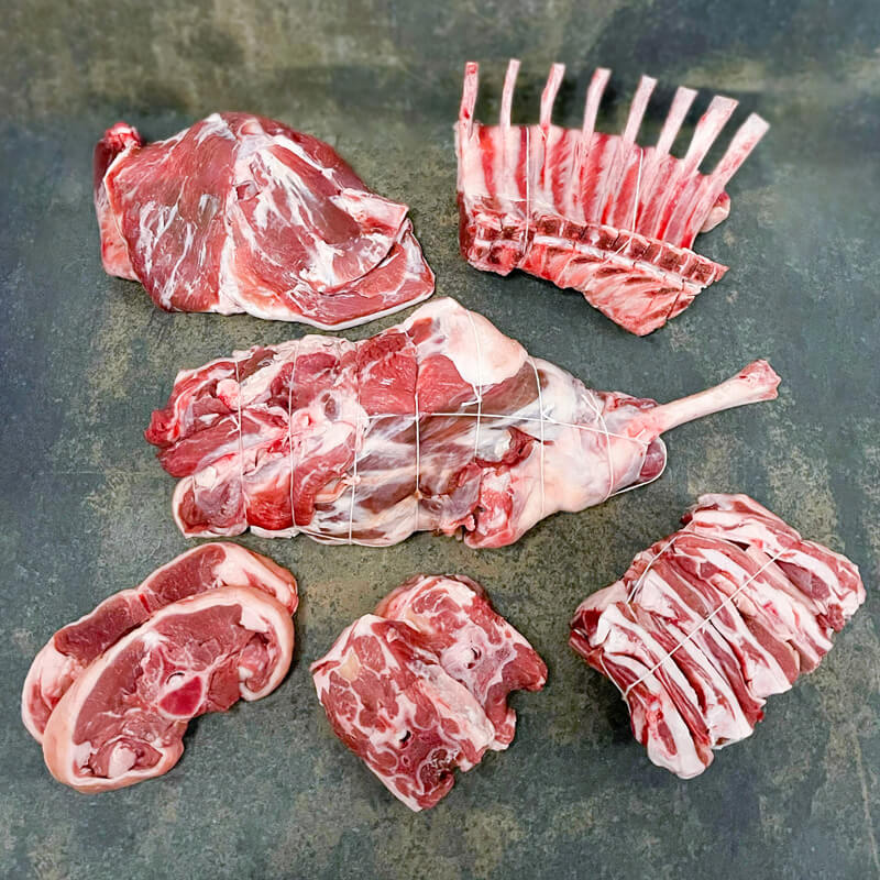 Demi Agneau d'Occitanie préparé