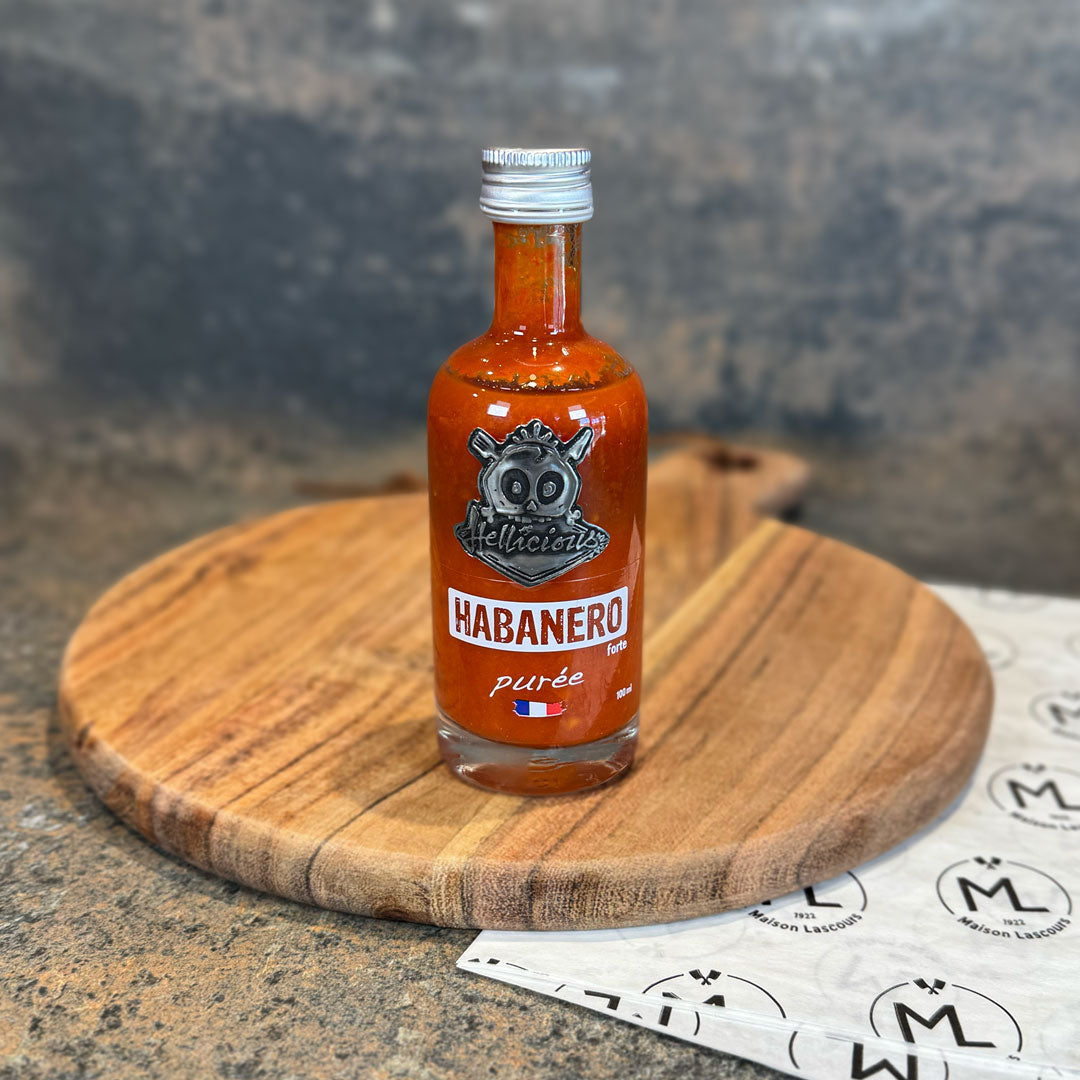 Purée de piment Habanero (fort) - Hellicious